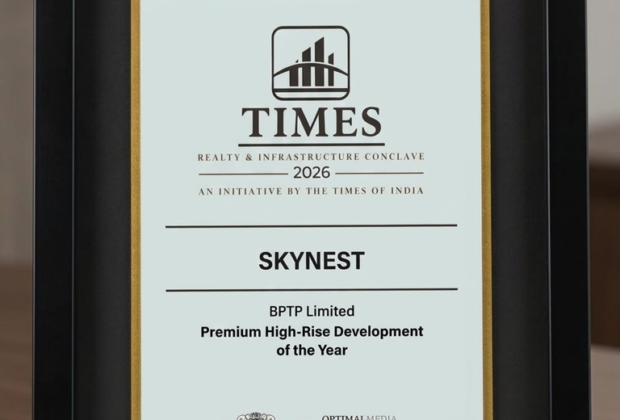 BPTP Skynest Bags 'Premium High Rise Development of the Year' at Times Realty & Infrastructure Conclave