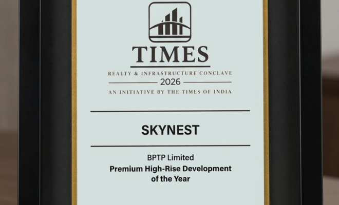 BPTP Skynest Bags 'Premium High Rise Development of the Year' at Times Realty & Infrastructure Conclave