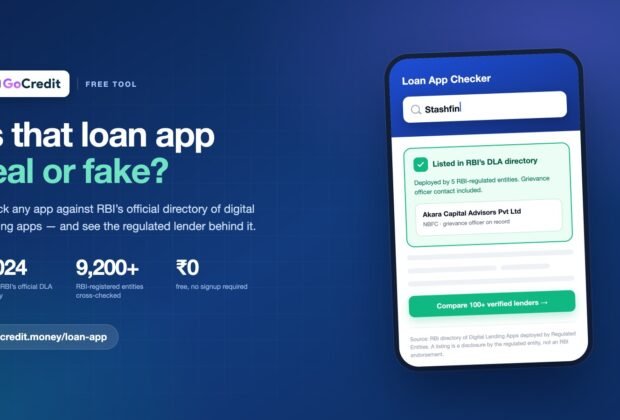 GoCredit Launches Free Loan App Checker to Verify If a Lending App Is Real, Fake or RBI Registered
