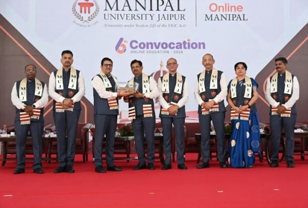 Manipal University Jaipur Online Programmes Celebrate Sixth Convocation; 5,655 Students Awarded Degrees