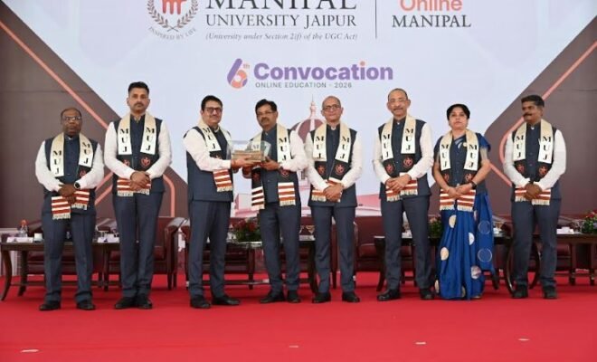 Manipal University Jaipur Online Programmes Celebrate Sixth Convocation; 5,655 Students Awarded Degrees