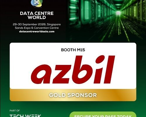 Azbil to Showcase Building Automation Solutions as a Gold Sponsor at Data Centre World Asia