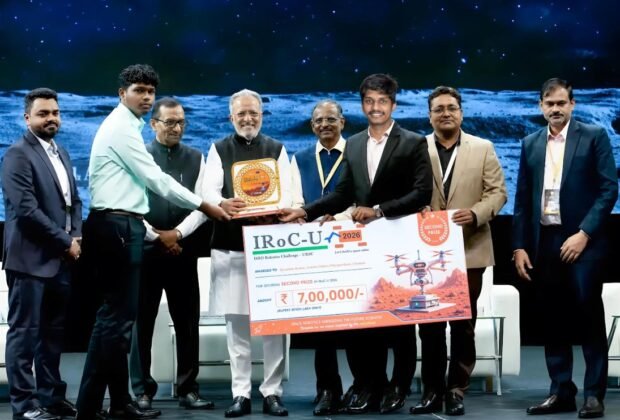 Amrita Vishwa Vidyapeetham Wins Big at ISRO's IRoC U Robotics Challenge