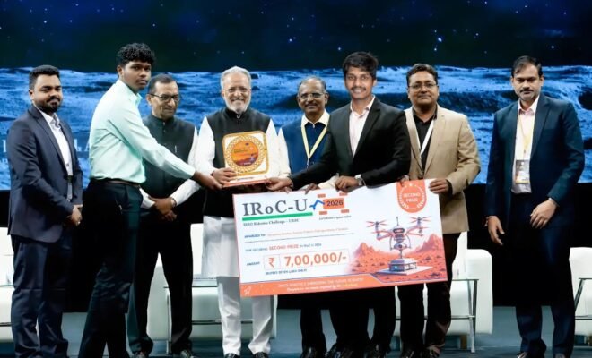 Amrita Vishwa Vidyapeetham Wins Big at ISRO's IRoC U Robotics Challenge