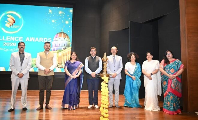 Excellence and Global Recognition: Manipal University Jaipur Honours 376 Employees, Celebrates QS 5 Star Rating