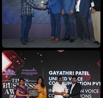 Unified Voice Earns Dual Honours for Enterprise Communications Innovation at Bengaluru and Chennai Awards