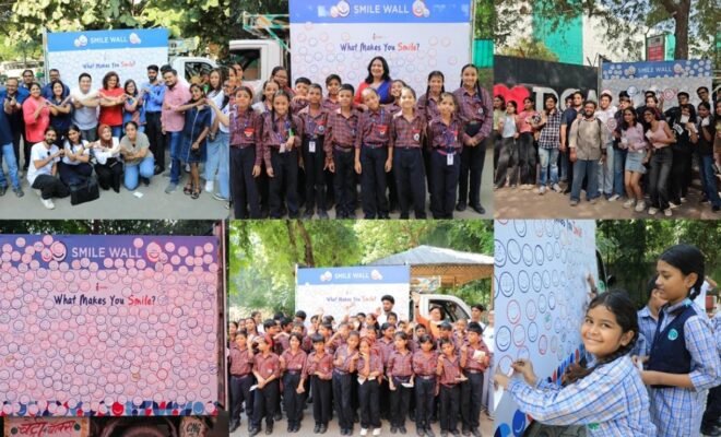 Smile Train India Brings Smile Walls to Communities Across the Country for World Smile Day