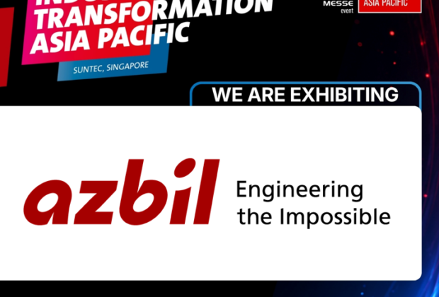 Azbil to Present Automation Solutions as a Platinum Partner at Industrial Transformation ASIA PACIFIC
