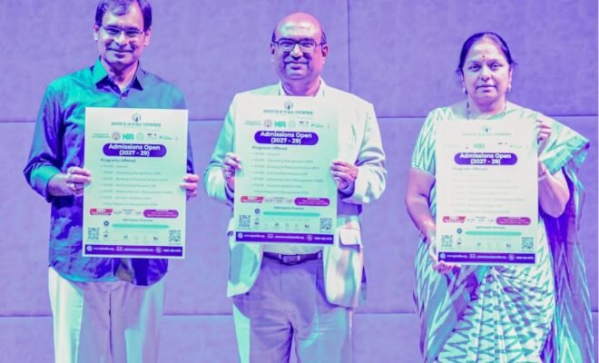 IPE Hyderabad Opens Admissions for 2027 29 PGDM Programmes, Launches Poster and Information Brochure