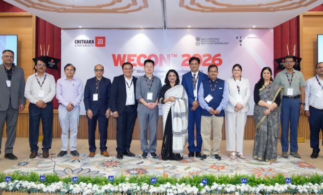 Chitkara University Hosts WECON 2026, Bringing Global Perspectives on AI for Societal and Industrial Transformation
