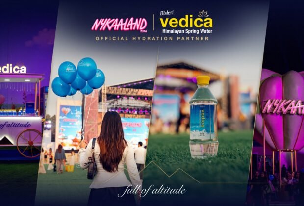 Vedica Himalayan Spring Water Partners with Nykaaland 2026 as Hydration Partner
