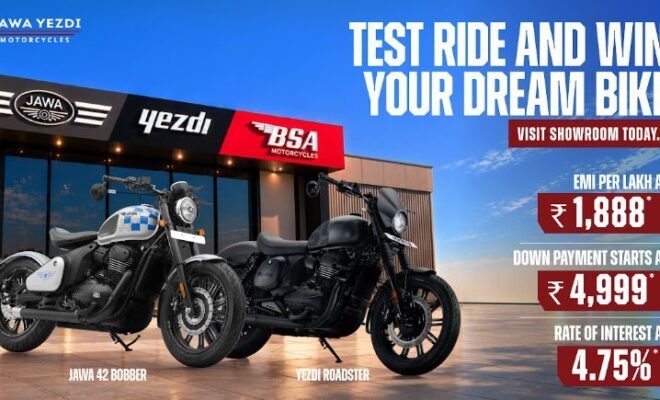 From Dream to Reality: This Diwali, Test Ride a Jawa, Yezdi or BSA and Stand a Chance to Win a Motorcycle